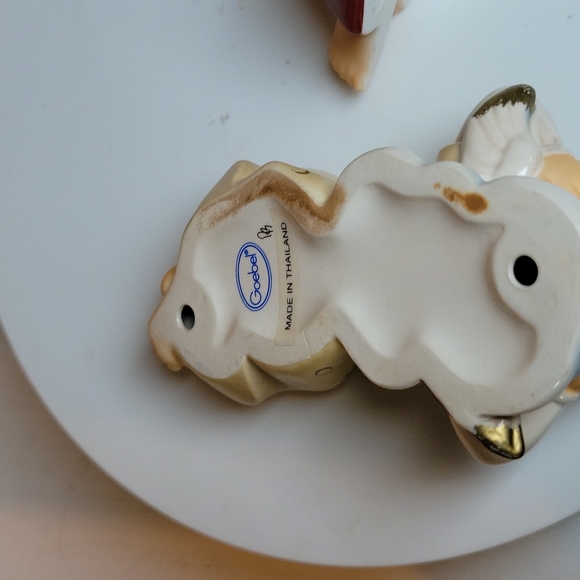 Goebel Porcelain Sleeping Angel Figurines - Picture 8 of 9